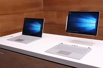 The Microsoft Surface Book.