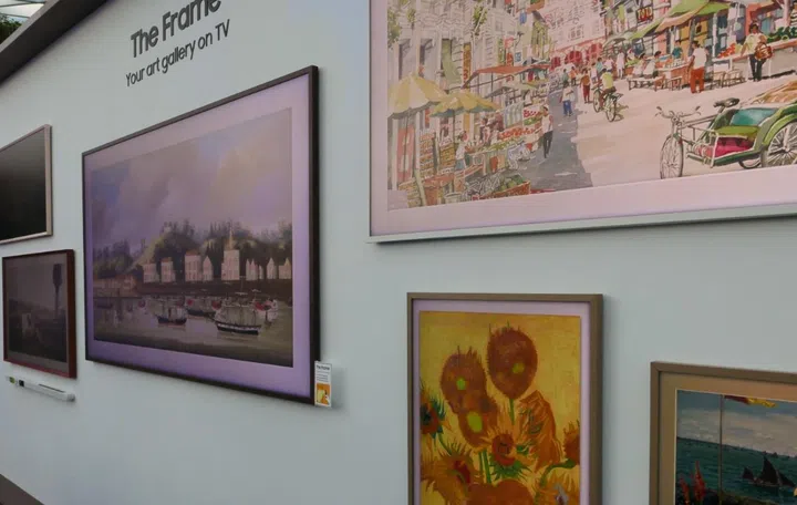 The Frame has some free local art this year. 