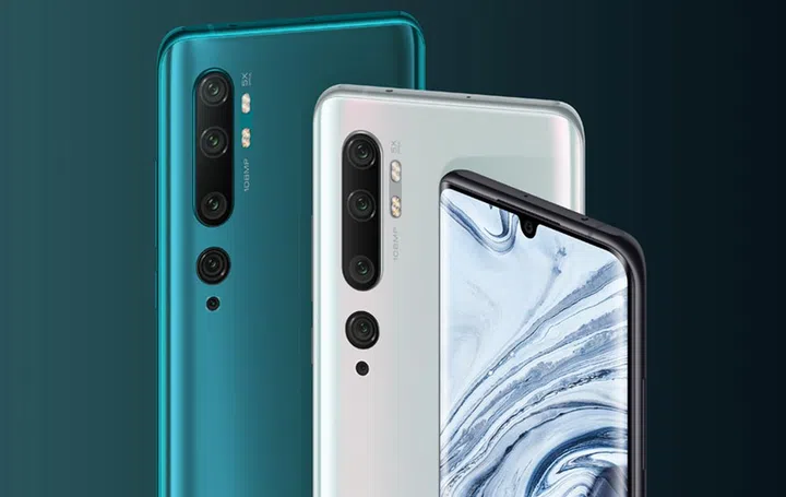 The Mi Note 10 has an impressive rear camera setup. 