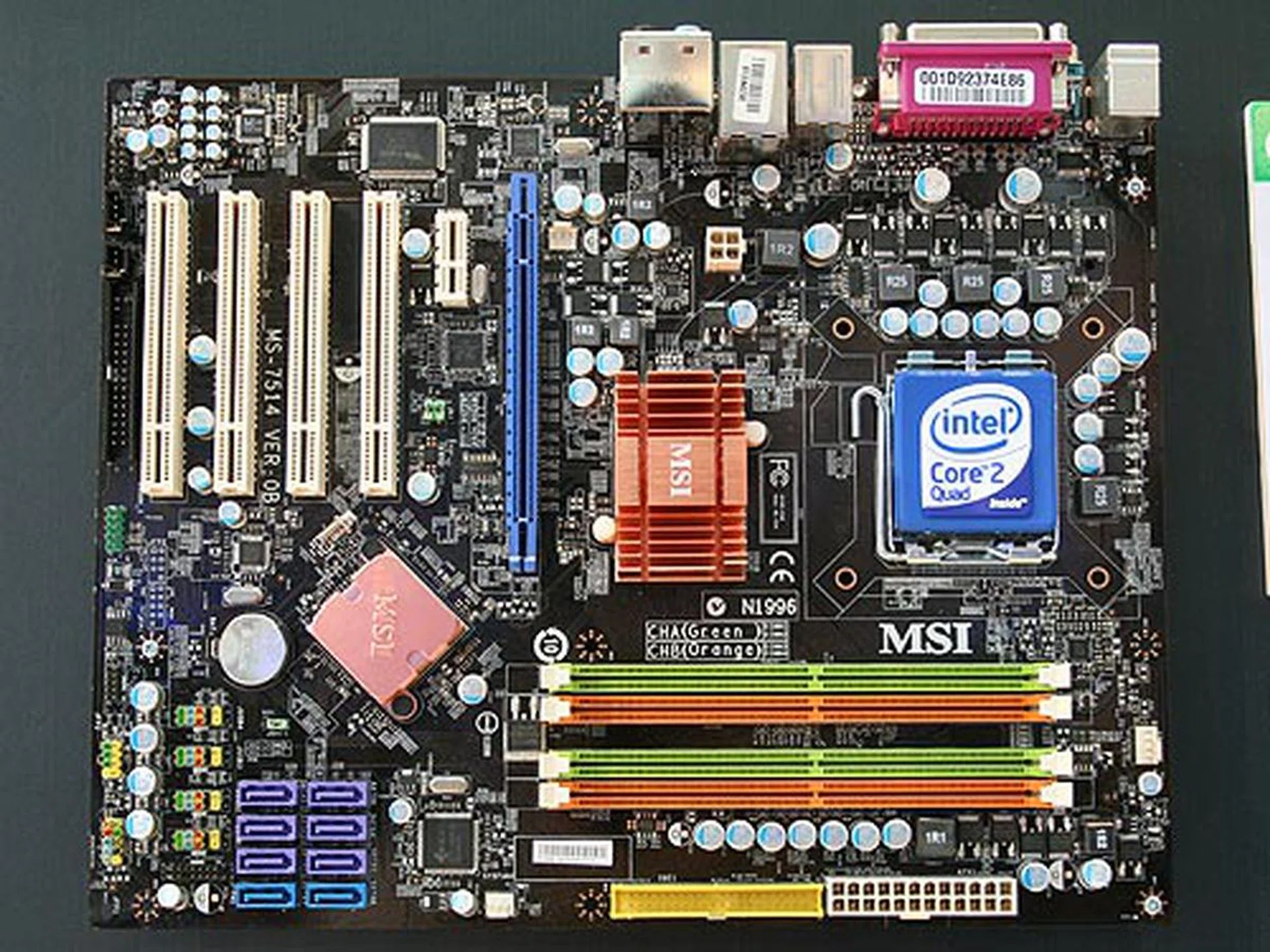  The MSI P45 Neo3 is yet another no-frills board for the budget seeker. Unlike the P45 Neo, this board features a two-phase power supply for the chipset, thus giving users better overclockability. Besides that, the board also comes fully decked with solid capacitors for better reliability.  