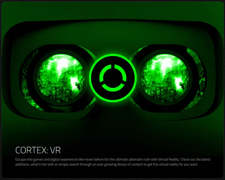 Razer Cortex - now with VR support for titles and devices.