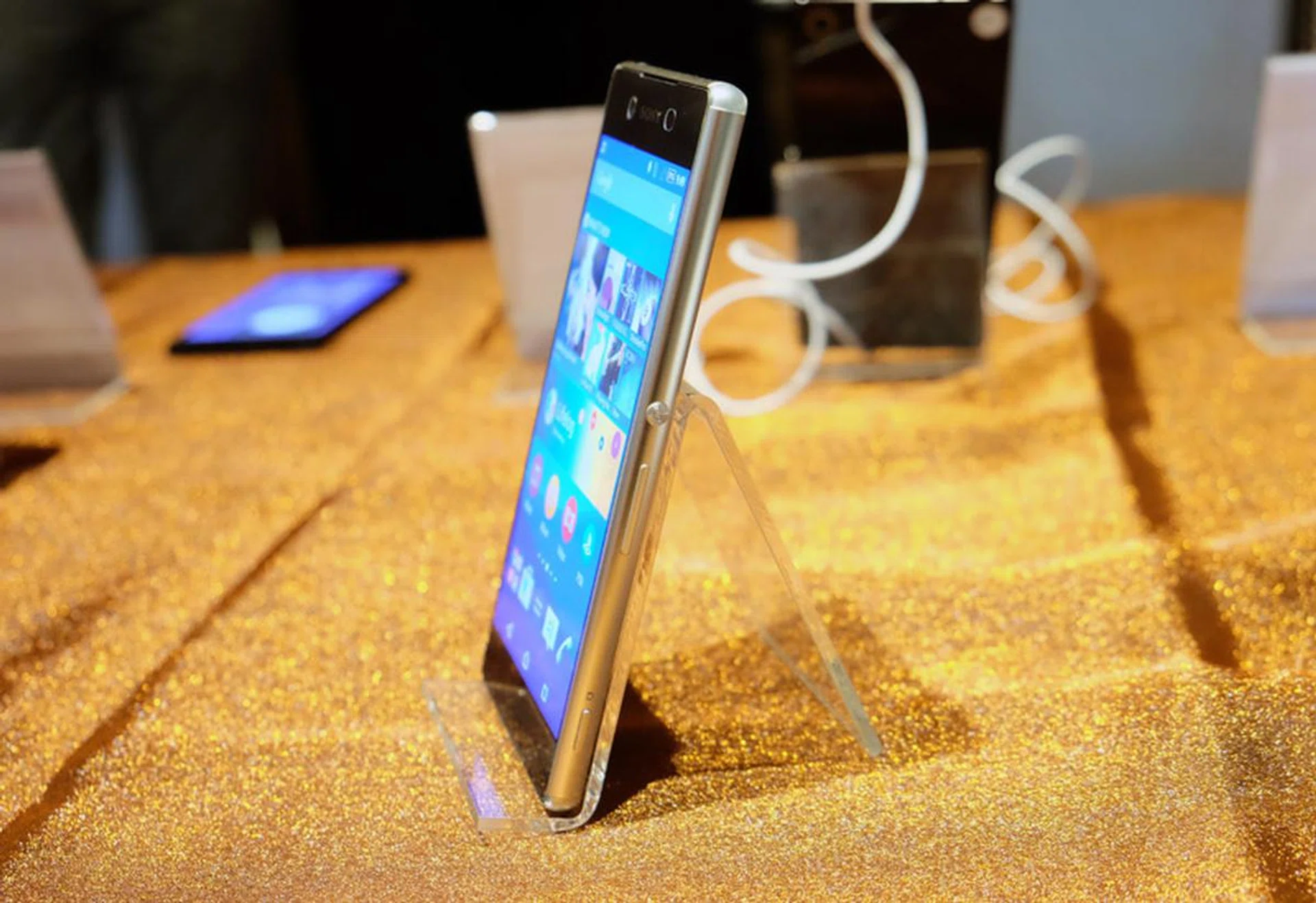 The Z3+ is slimmer than its predecessor, but it's hard to tell without both in hand.