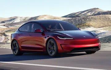 The new Tesla Model 3 Performance (Image source: Tesla)