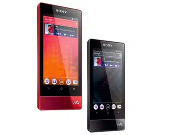 The Sony Walkman NWZ-F800.