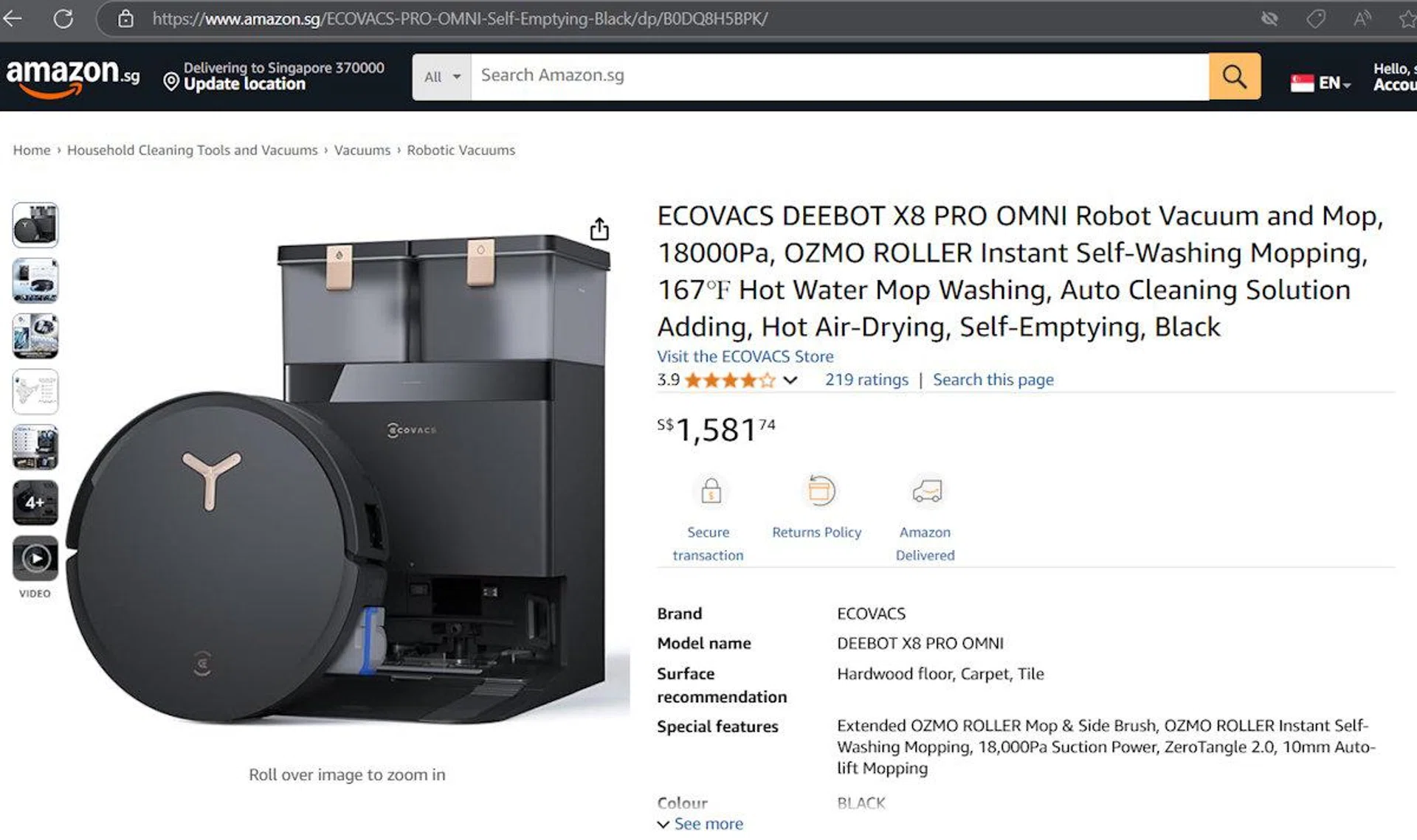 If you can find a sale under S$1,600, it's then worth it.