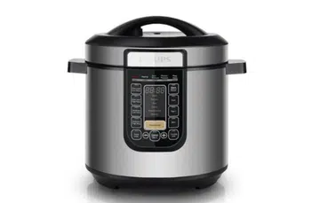 The Philips Viva Collection All-In-One Cooker let's you sauté, stew, slow cook, pressure cook or bake
