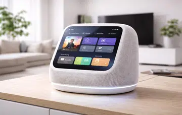 Concept render of Apple’s smart home display.
