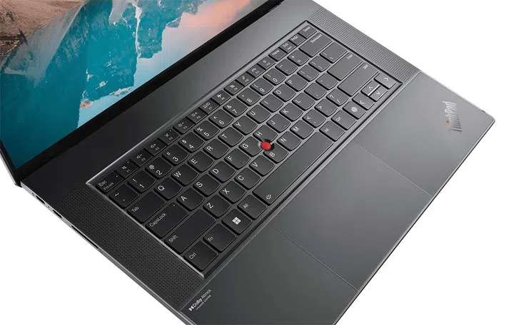 The sides of the Z13 and Z16 are also very prominently flat. (Image source: Lenovo)