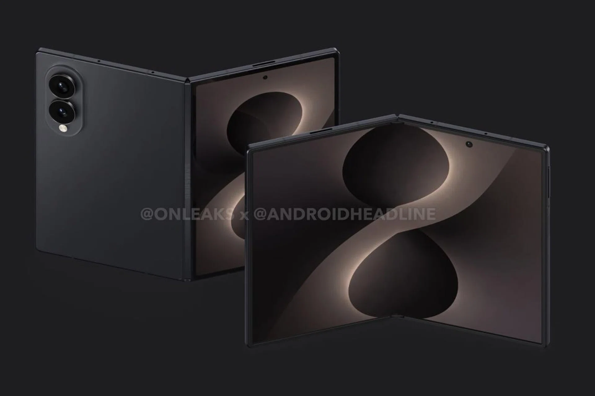 Concept render of the Samsung Galaxy Z Fold8 Wide
