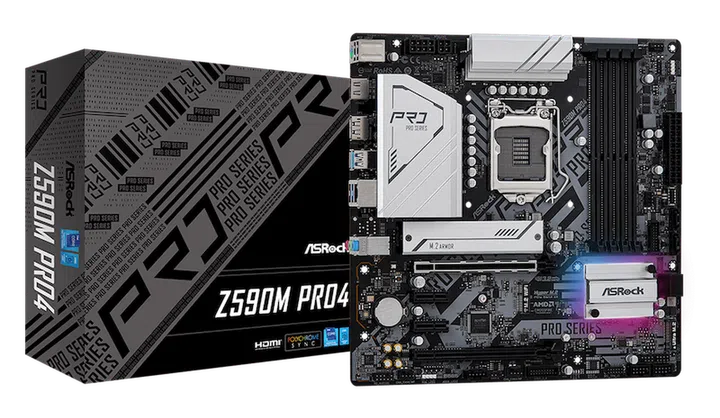 ASRock Z590M Pro 4 Gaming Motherboard