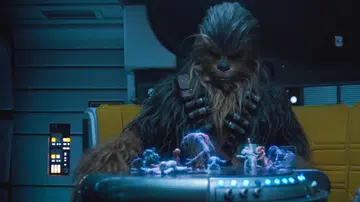 Chewbacca playing holochess