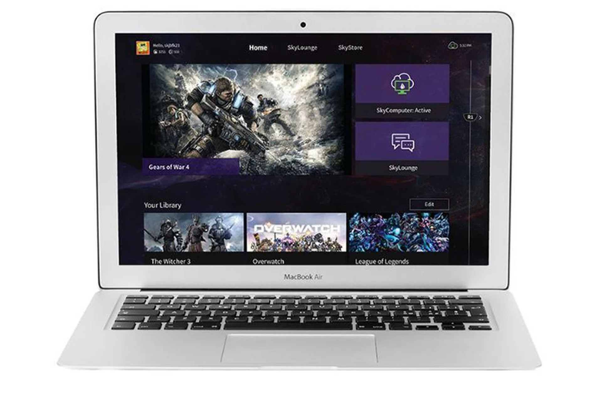 Much like GeForce Now, LiquidSky will let you stream any game you own from the cloud to a Mac. (Image Source: LiquidSky)
