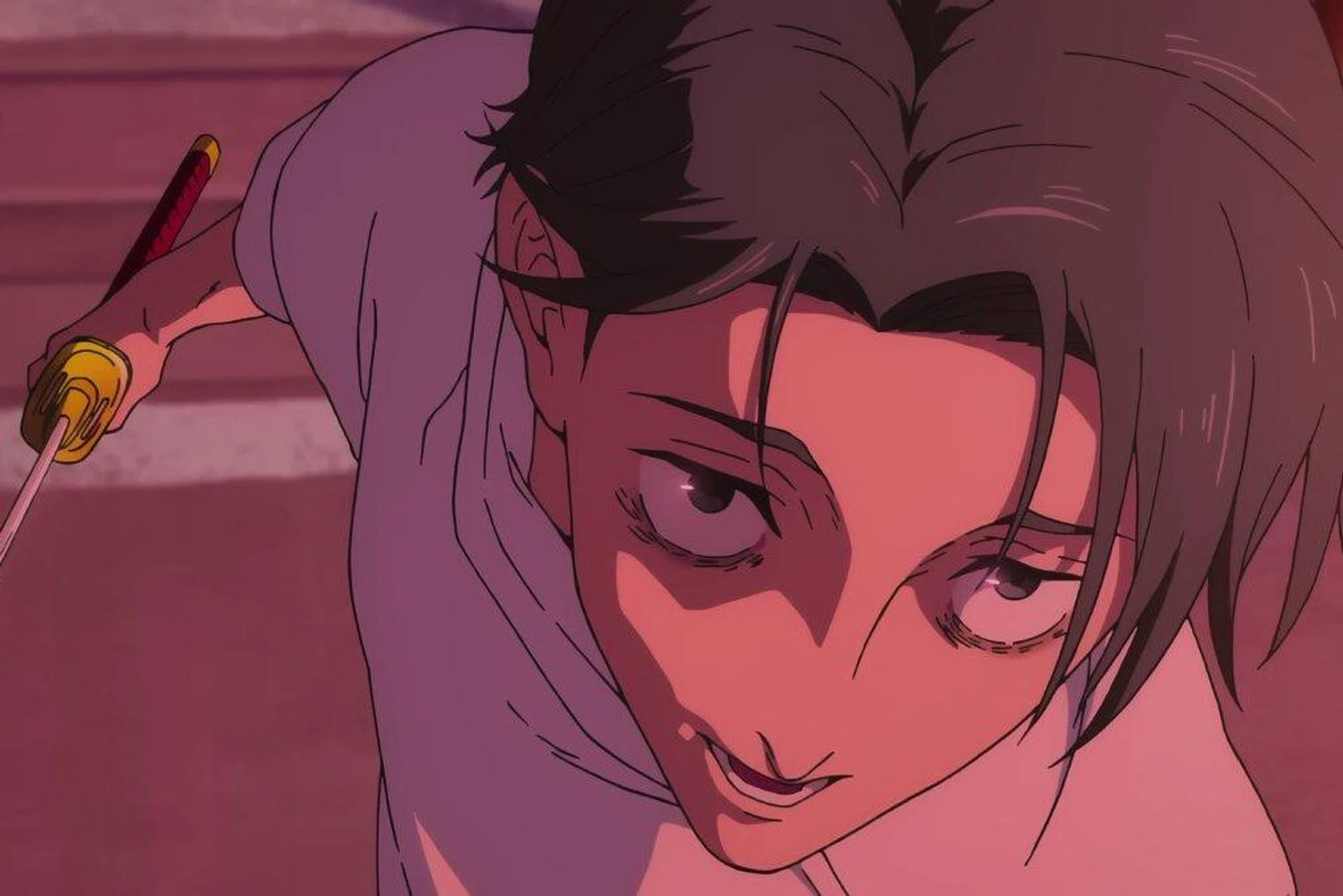 Screenshot of Yuta Okkotsu preparing for a clash