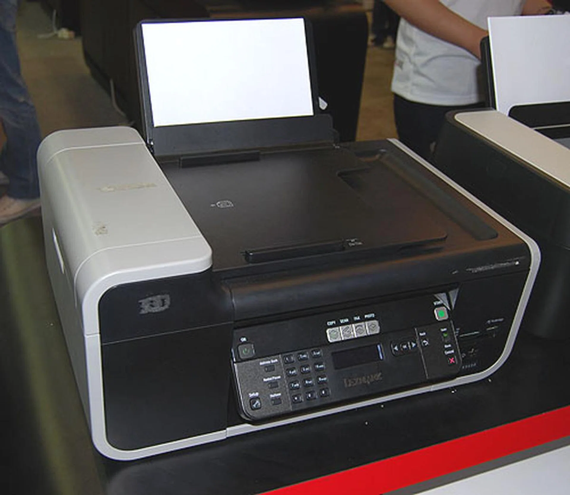If you're just looking for a simple, inexpensive printer, the X5650 at $99 fits the bill. A 4-in-1 color inkjet, it can do 25 ppm mono and 18 ppm color, decent but not great. A free photo album worth $49 is included. 