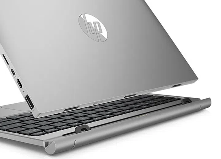 The Pavilion x2 plays host to a single USB 2.0 port, one USB Type-C port, a micro HDMI output, and an SD card reader. (Image Source: HP)