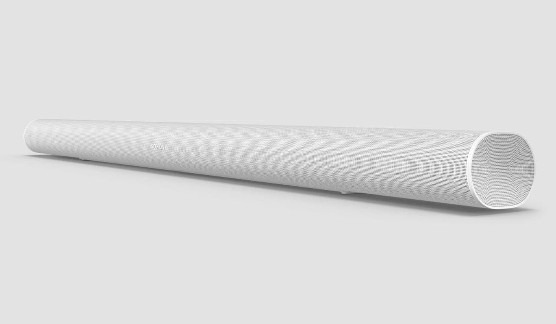 The Arc Ultra is also available in white. Photo: Sonos
