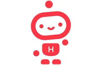 Hugo - the mascot and logo of the 'wealthcare' app.