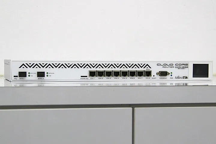 If you need a 10Gbps-capable router, this MikroTik router is a separate purchase at S$1,500.