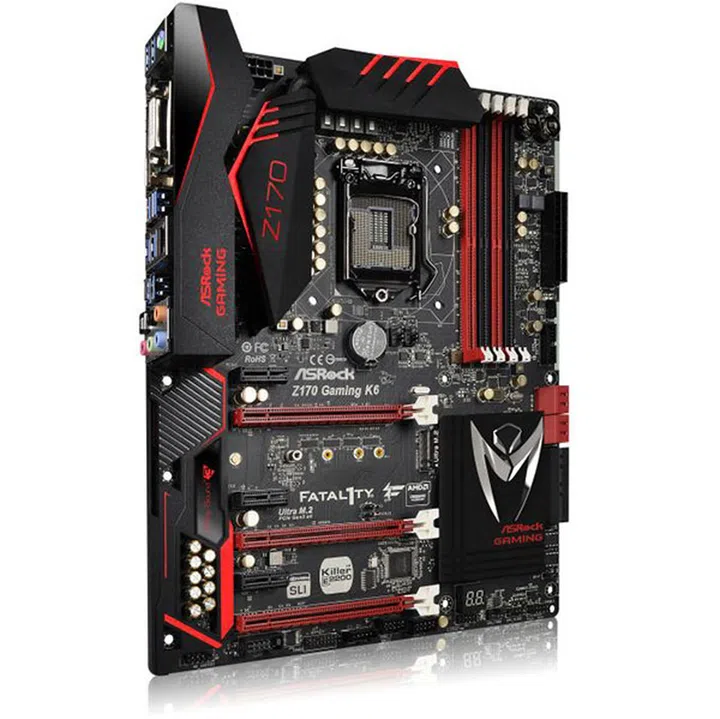 ASRock Z170 Gaming K6. (Image Source: AnandTech)