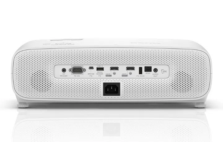 Some of the connectivity ports. Image courtesy of BenQ.