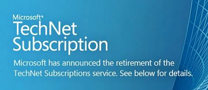 Microsoft to Discontinue TechNet Subscription Service | HardwareZone ...