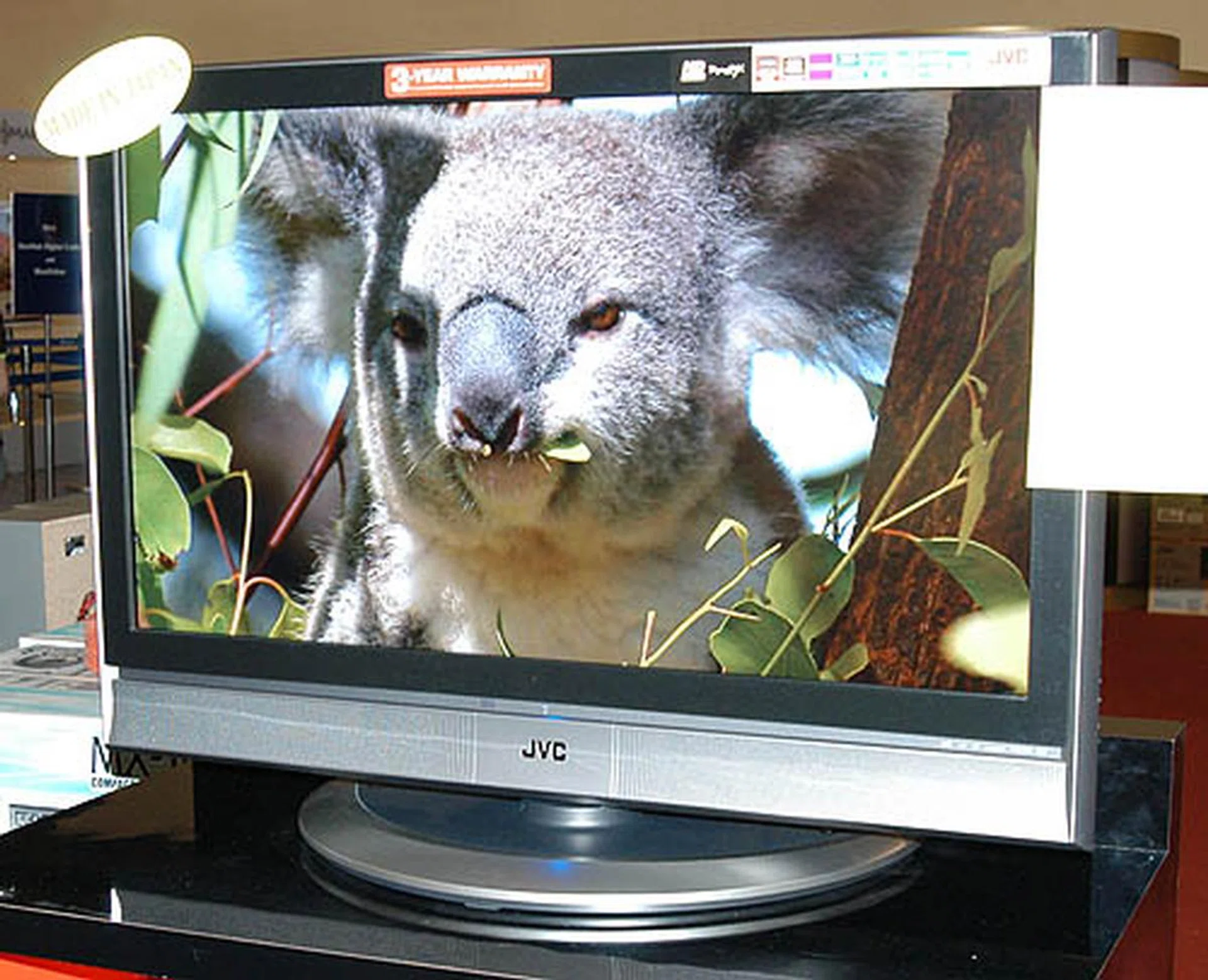 JVC's 37-inch LCD TV with a resolution of 1366 x 768 is available at Sitex 2006 at a retail price of $2,699 only. It comes with HDMI and PC inputs as well as a multi-memory card slot for viewing photos.