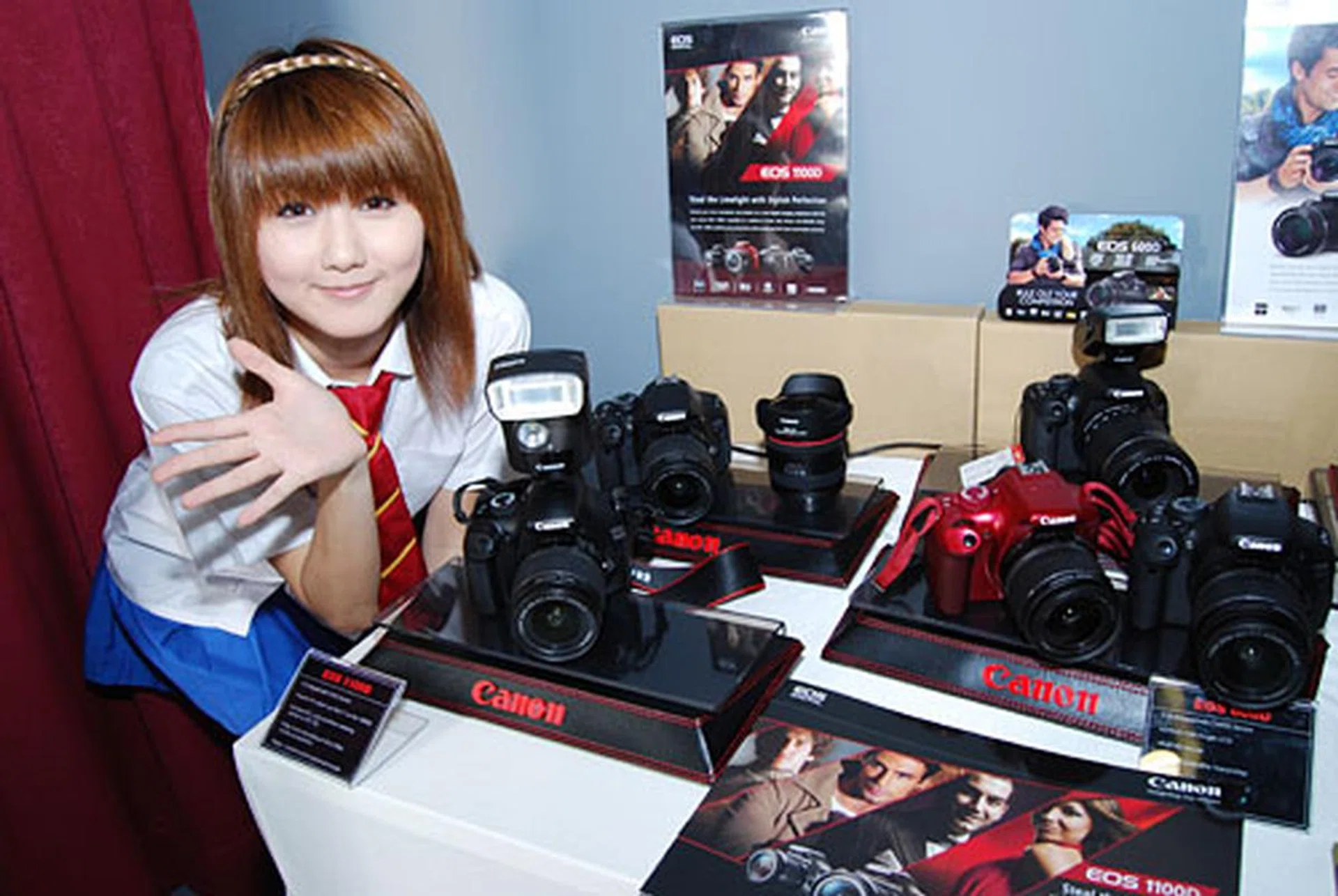 Class is in session with Canon's newest products.