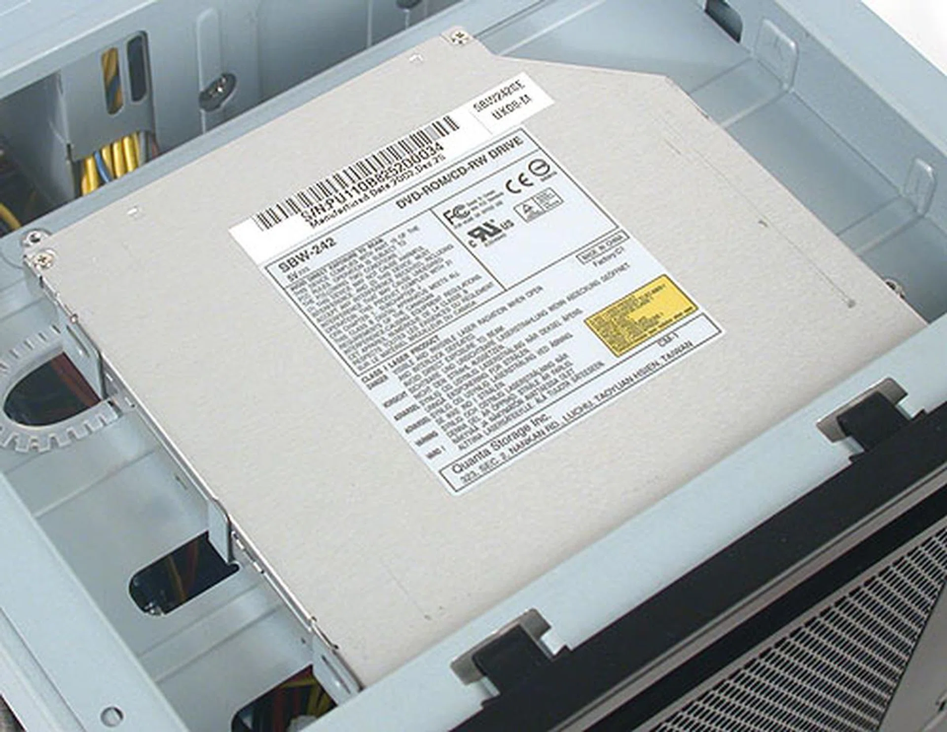A slim optical DVD drive is needed for this chassis. Fortunately, SilverStone has a couple of models for sale though we wished the company had included a drive together with the casing. 