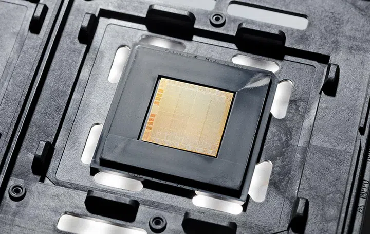 IBM Power10 chip. (Image: IBM.)