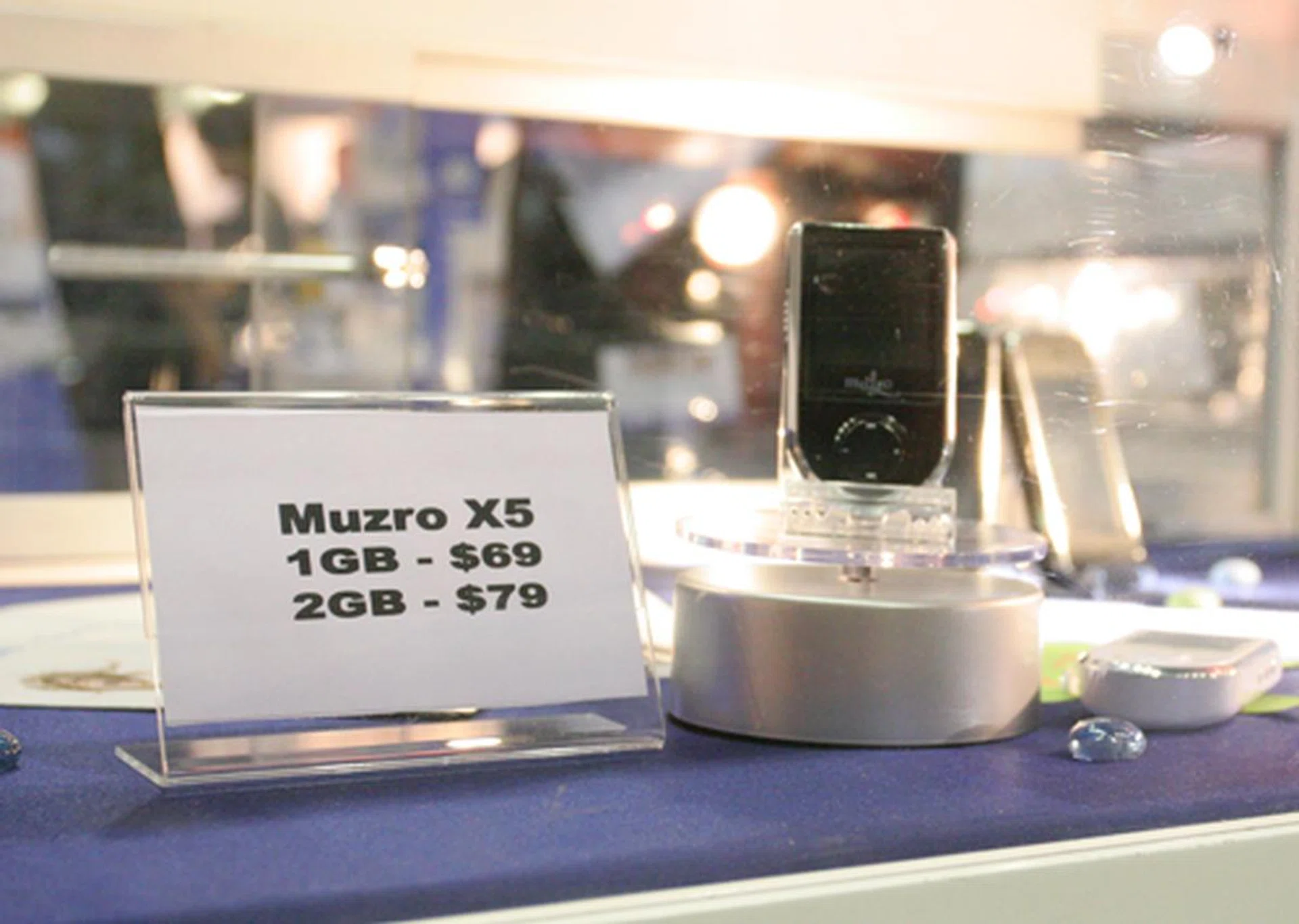  This MP3 player from Muzro costs $69 for the 1GB version and $79 for the 2GB version. If you happen to appreciate value for money, here you go!  