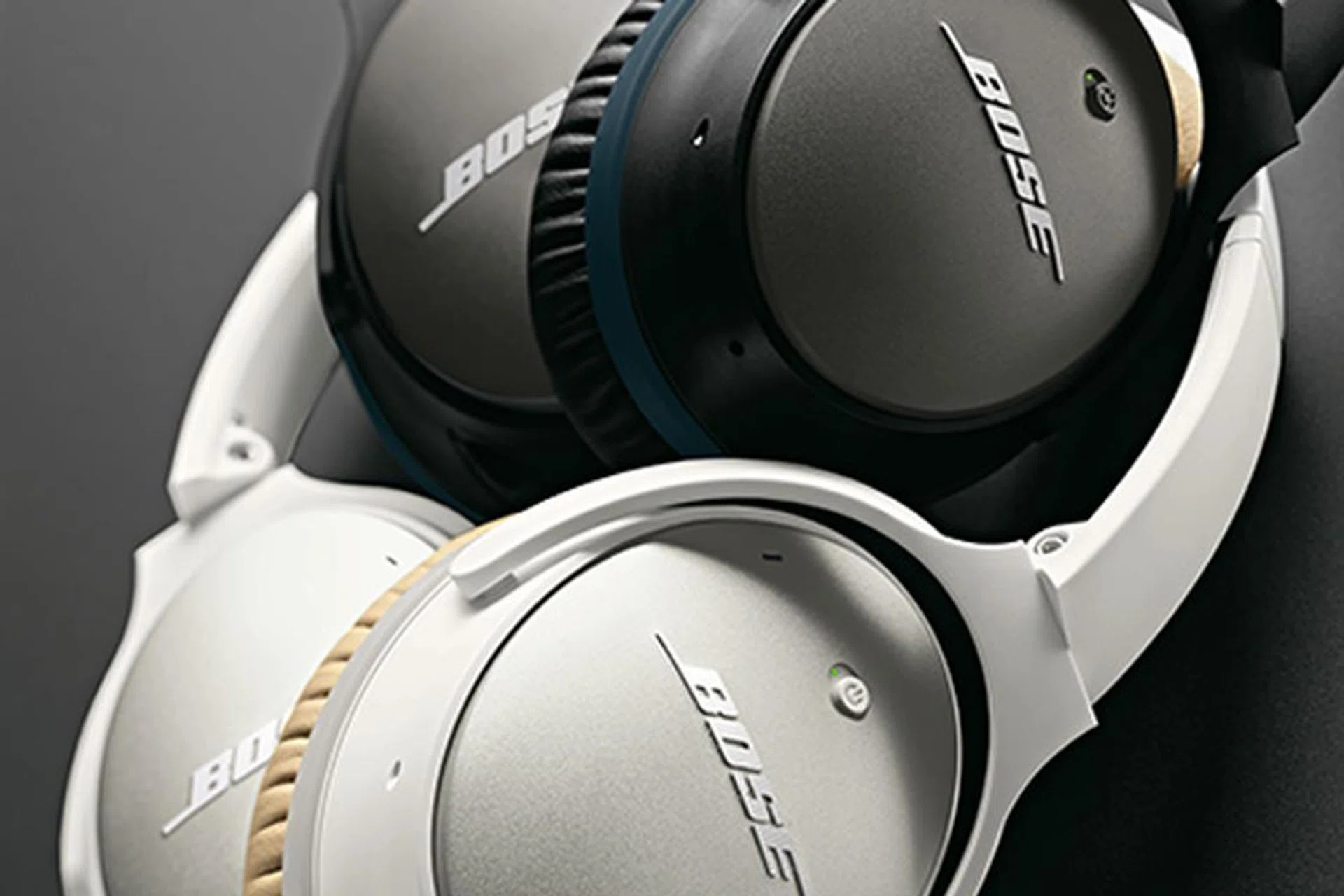 The QuietComfort 25 comes in black and white.