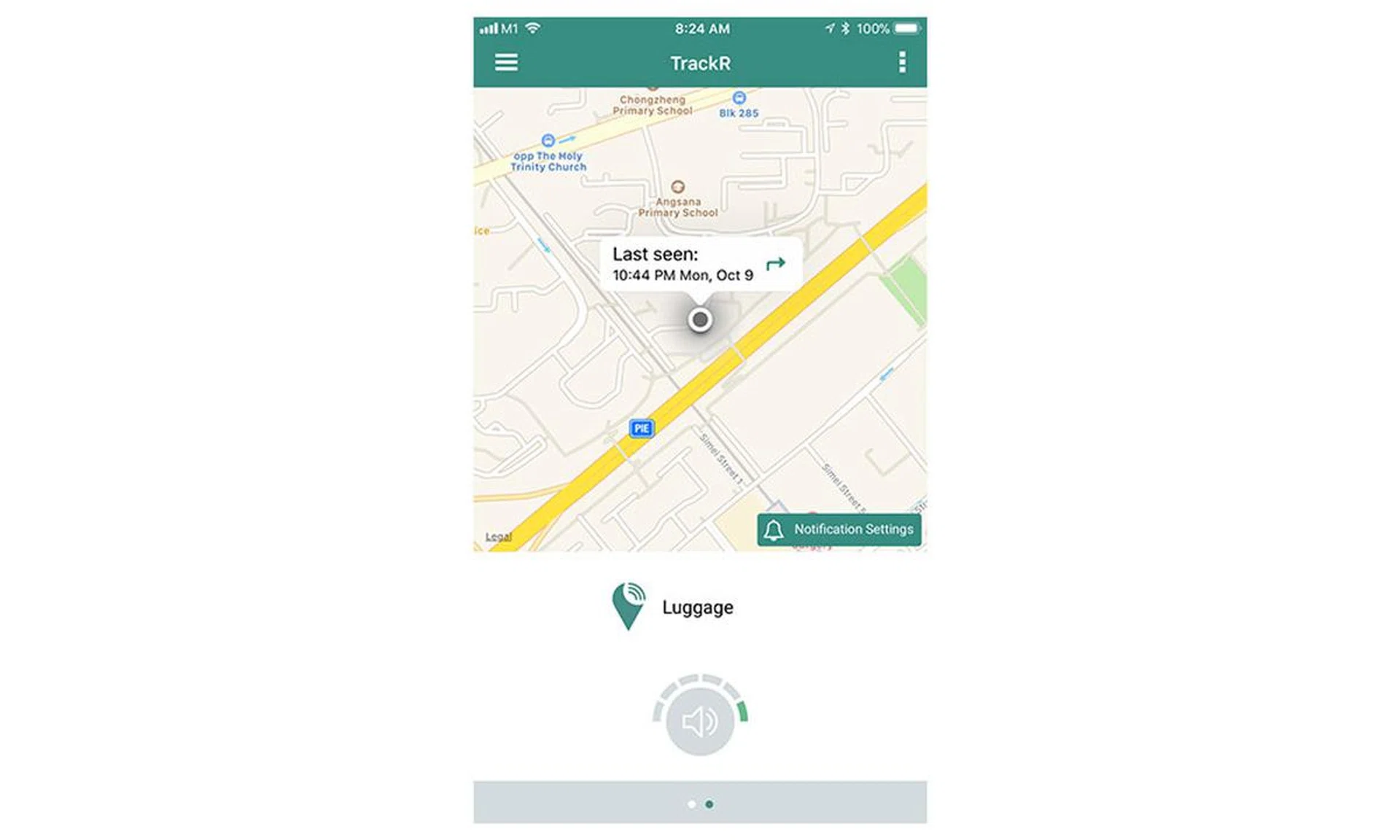 If you lose your Pixel, the TrackR app will show you where it was last seen and when.