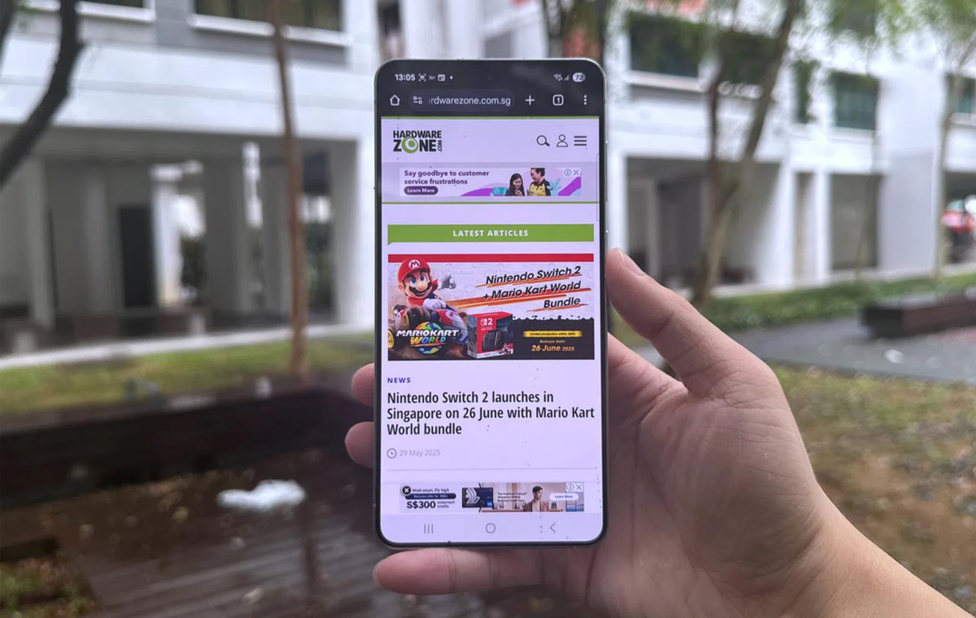 Samsung Galaxy S25 Edge. Photo: HWZ.