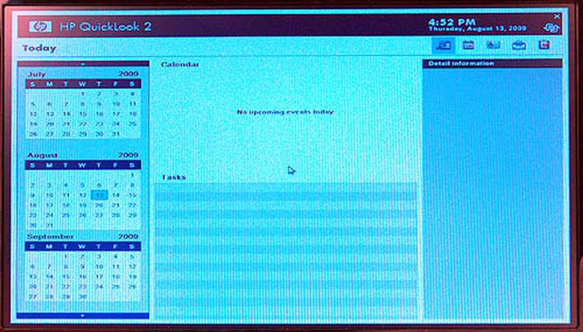The very basic looking but functional HP QuickLook 2.