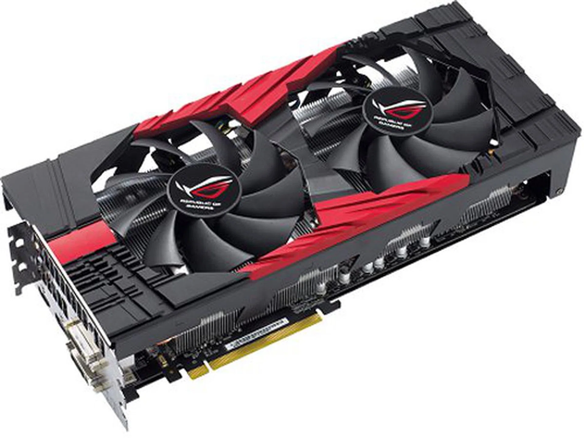 Behold the ASUS Mars II - boasting a true dual GeForce GTX 580 GPU implementation and then some. Cooling is handled by 120mm fans blowing over each GPU heatsink utilizing the DirectCU design.