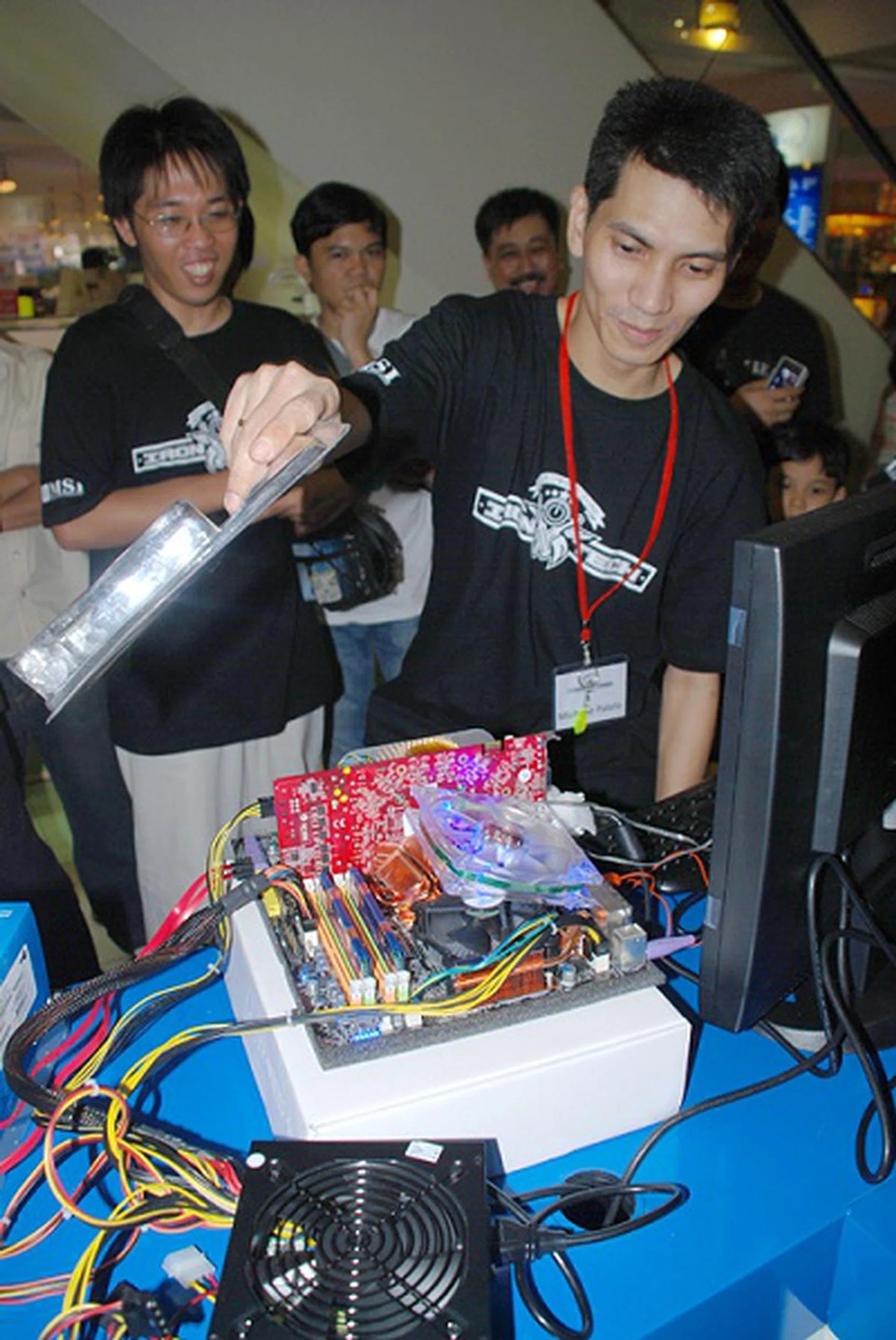  Michelle Patelo was trying his luck by fanning his system for better mileage.  