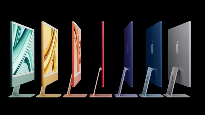 2023 24-inch iMac with Apple M3 chipset.