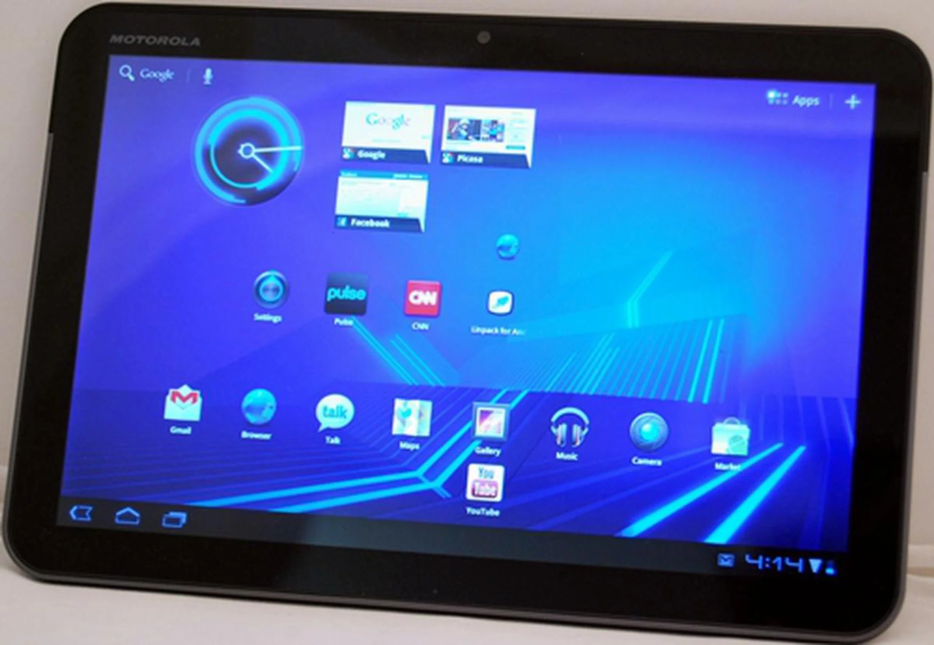 The Motorola Xoom. Be prepared to be impressed.