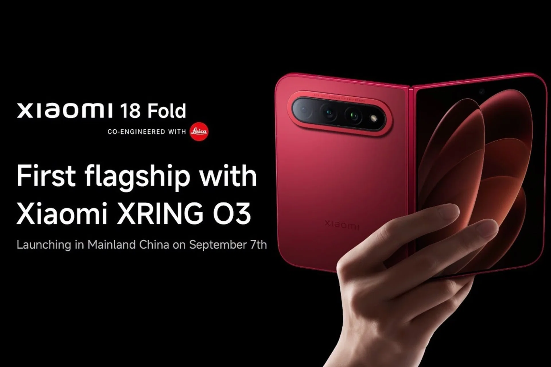 The Xiaomi 18 Fold.