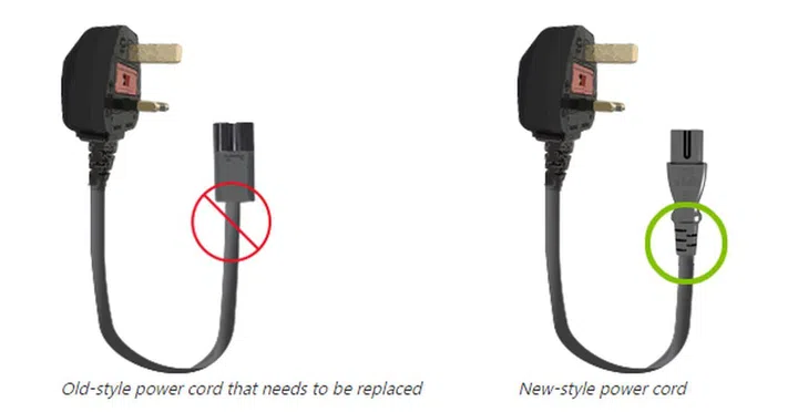 Microsoft Surface power cord