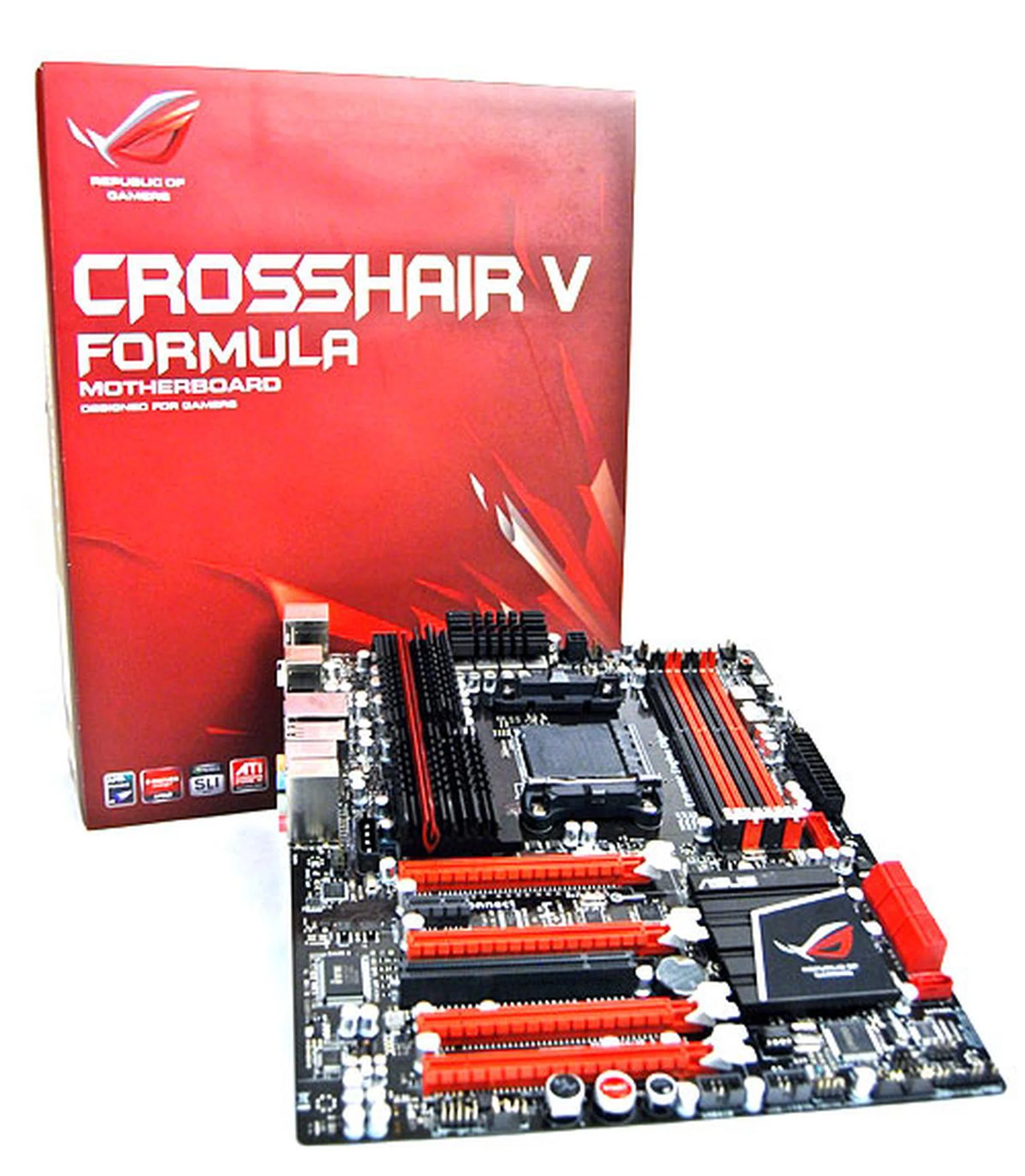 The ASUS Crosshair V Formula is our best AMD 990FX motherboard.