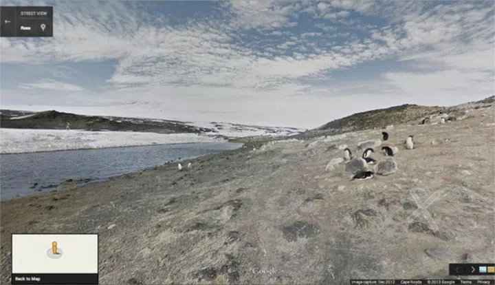 Cape Royds, Antarctica (complete with adorable penguins).