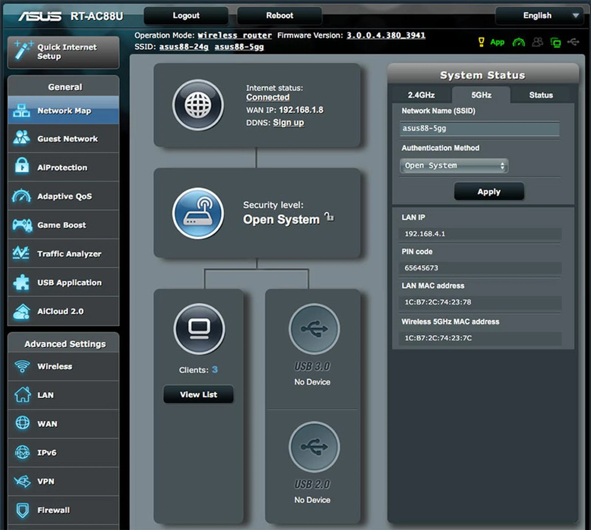 Always keep your router's firmware updated.