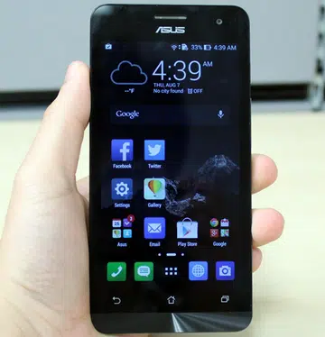 The retail unit of the ASUS ZenFone 5 comes with 2GB RAM.