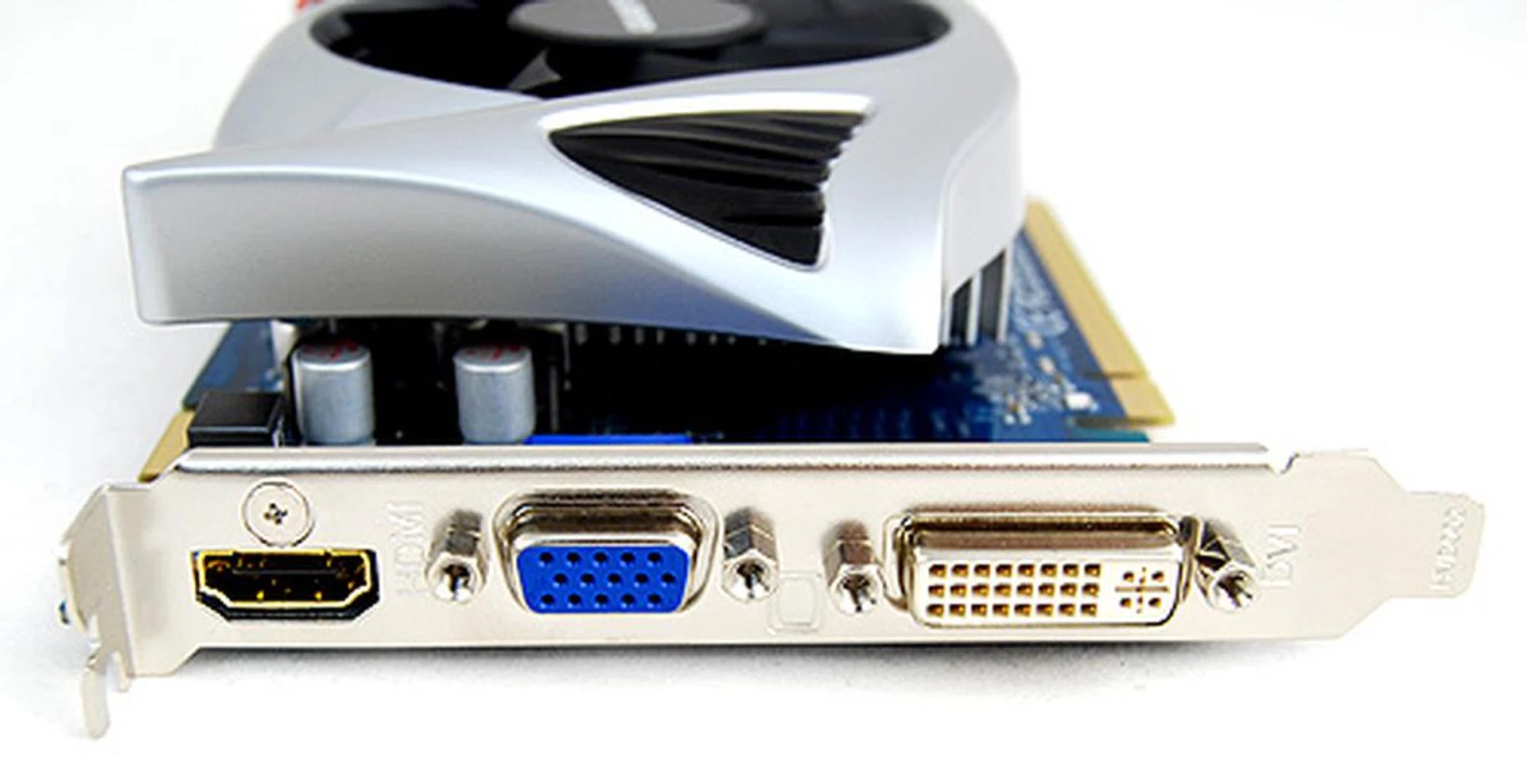 EyeFinity is supported as standard and the Gigabyte HD 5670, like the ASUS EAH5670, has HDMI, VGA and DVI ports.