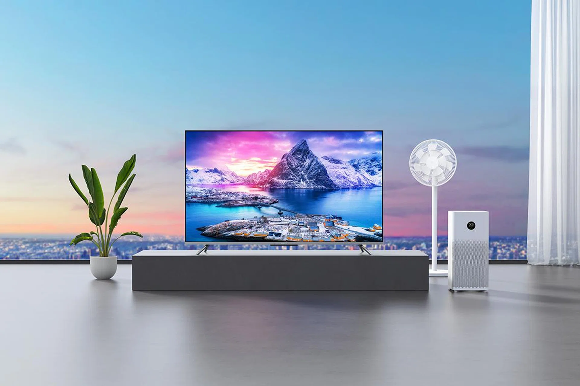 Xiaomi Q1E, 55-inch 4K QLED Android TV.