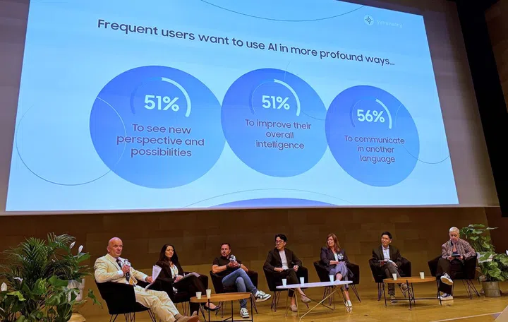 Samsung updates the industry on its strategy and approach in developing generative AI via Galaxy AI. Photo: HWZ.