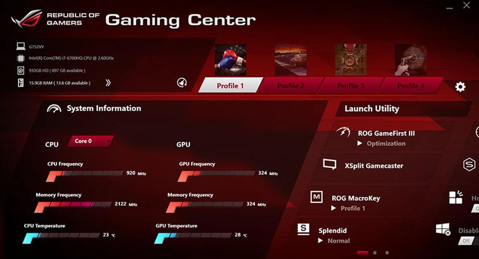 ROG Game Center