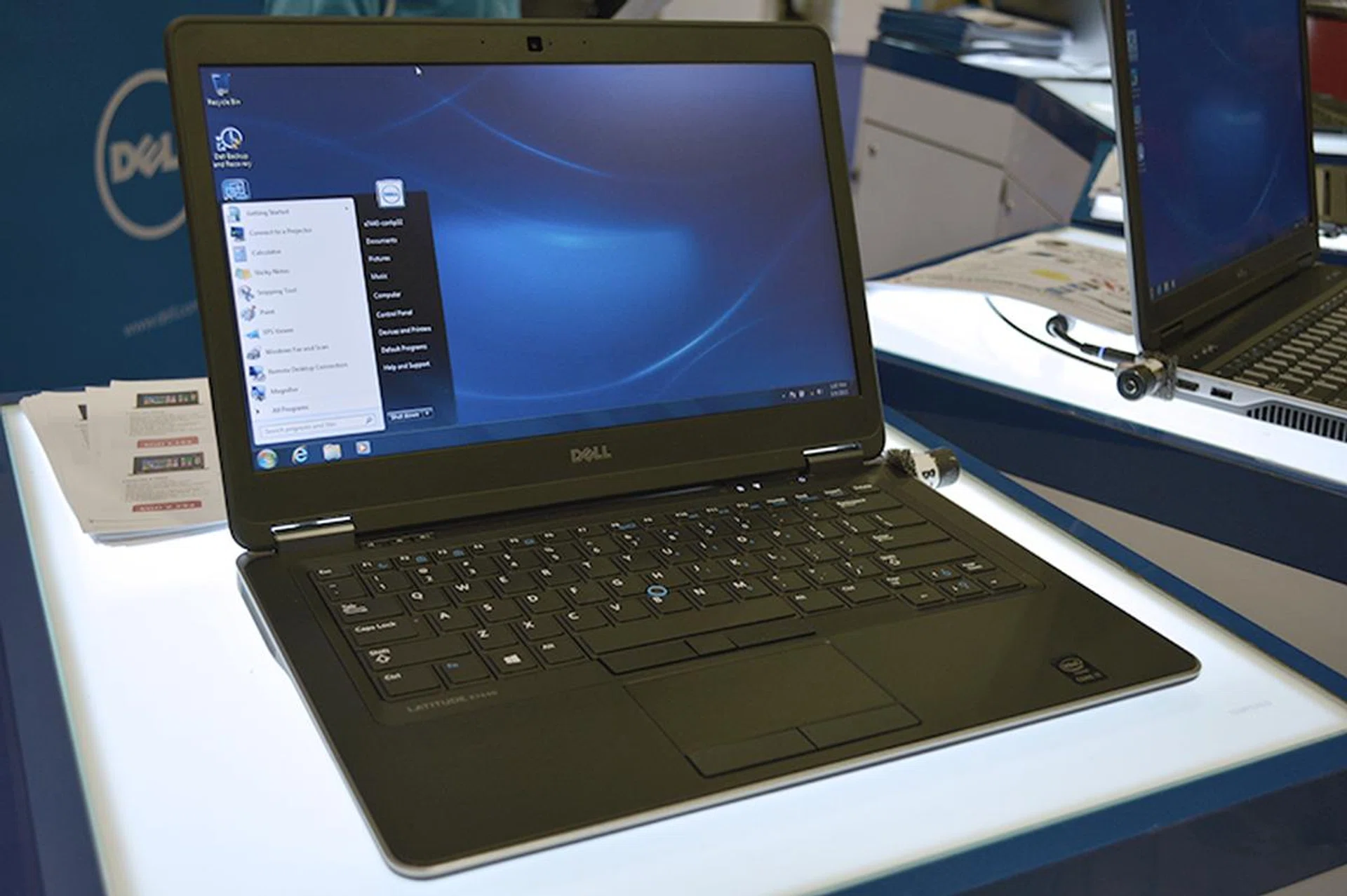 The Dell Latitude E3450 comes with a 2.2GHz Intel Core i5-5200U processor, 4GB of RAM, and a 500GB HDD. As a laptop intended for professional use, it comes pre-installed with Windows 8.1 Pro, a 14-inch 1366 x 768 anti-glare matte display, and a three-year ProSupport Plus warranty, which includes next-business-day onsite service and accidental damage service. It will cost you $1,165, making for quite an affordable business laptop. 