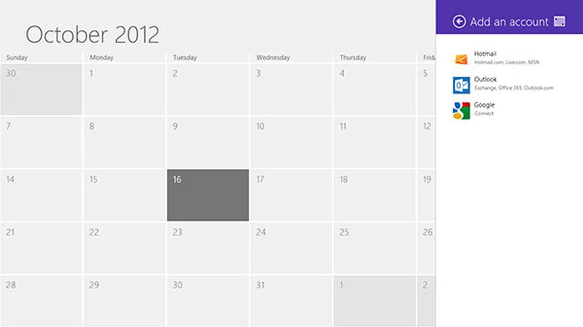 Hotmail, Outlook, and Google accounts are supported in the Calendar app. Will there ever be support for Apple's iCloud?